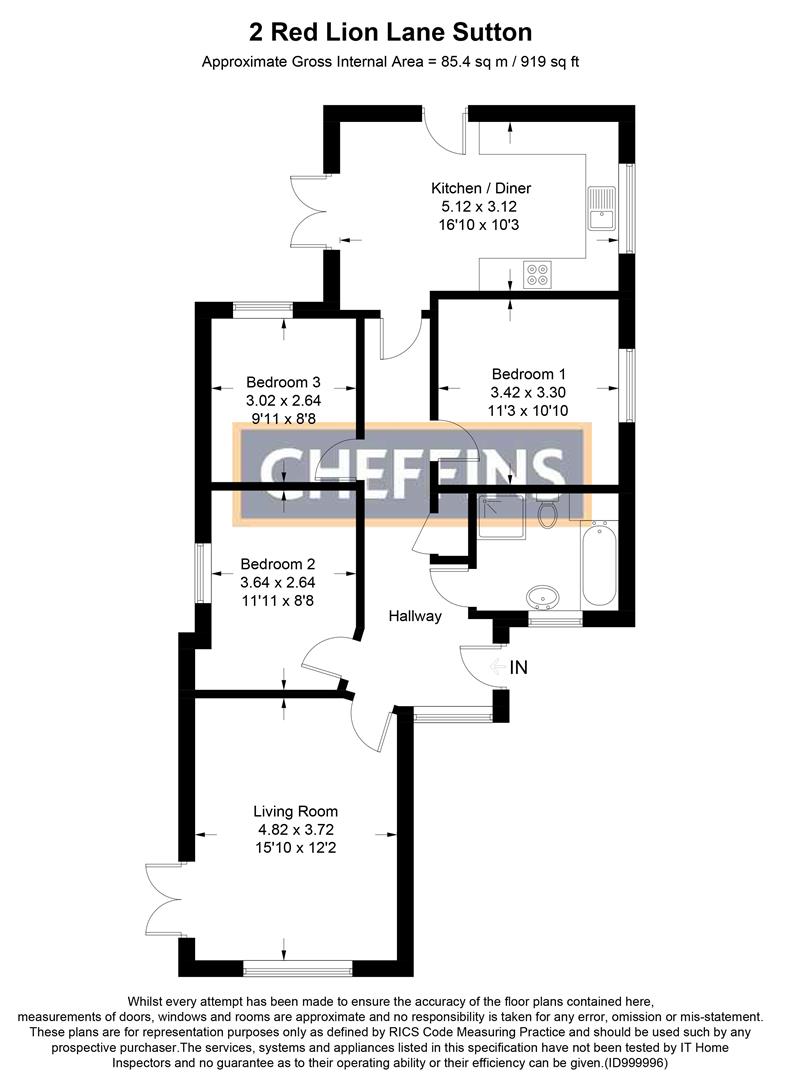 3 Bedroom for sale in Sutton Cheffins Ely Sales